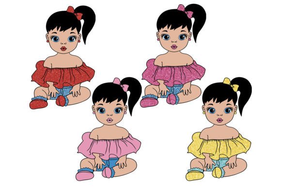 Download Baby Princess Svg, White Girl Svg - Baby princess Collection