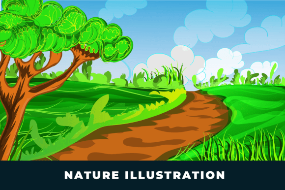 Download Nature Illustration  Premium Vector - Nature illustration Collection